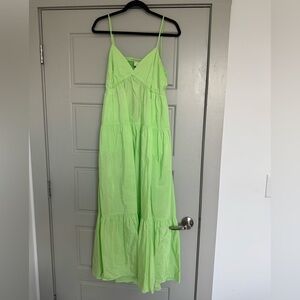 Lime Green Maxi Dress